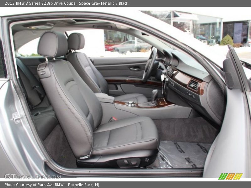 Space Gray Metallic / Black 2013 BMW 3 Series 328i xDrive Coupe