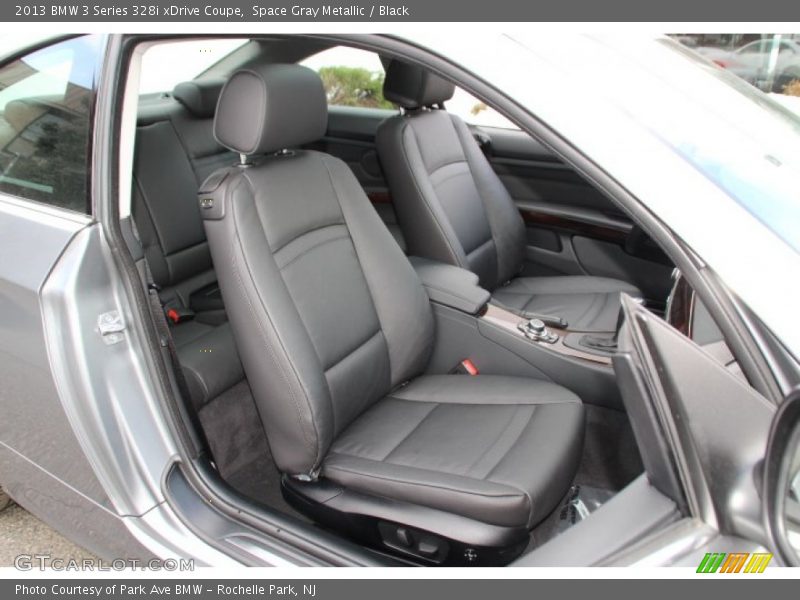 Space Gray Metallic / Black 2013 BMW 3 Series 328i xDrive Coupe