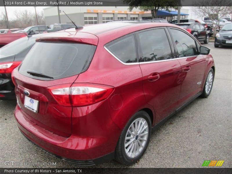 Ruby Red / Medium Light Stone 2014 Ford C-Max Energi