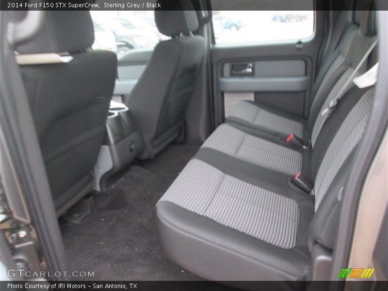 Sterling Grey / Black 2014 Ford F150 STX SuperCrew