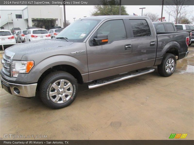 Sterling Grey / Steel Grey 2014 Ford F150 XLT SuperCrew