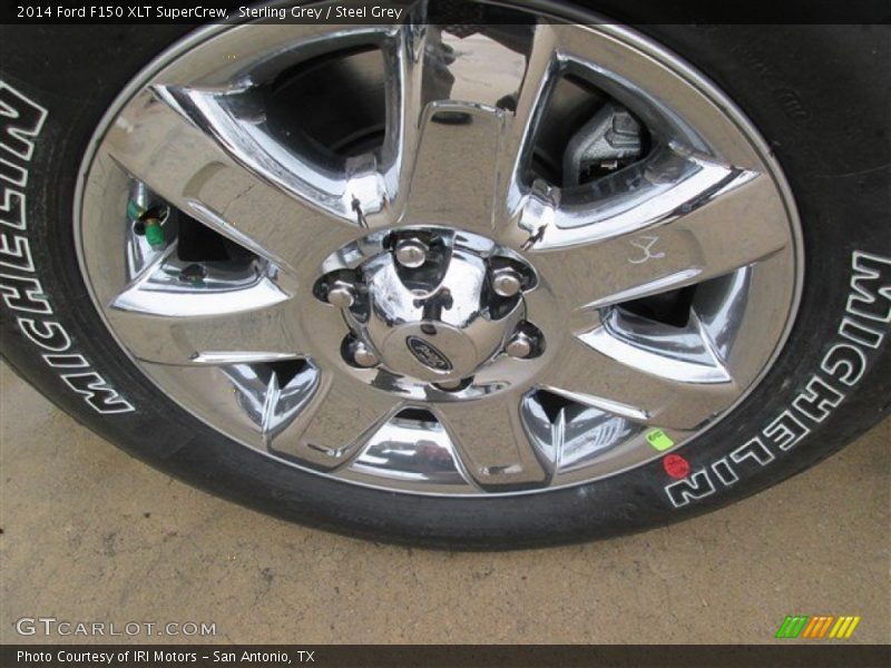 Sterling Grey / Steel Grey 2014 Ford F150 XLT SuperCrew