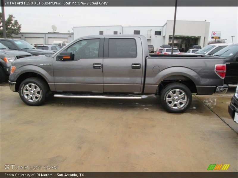 Sterling Grey / Steel Grey 2014 Ford F150 XLT SuperCrew