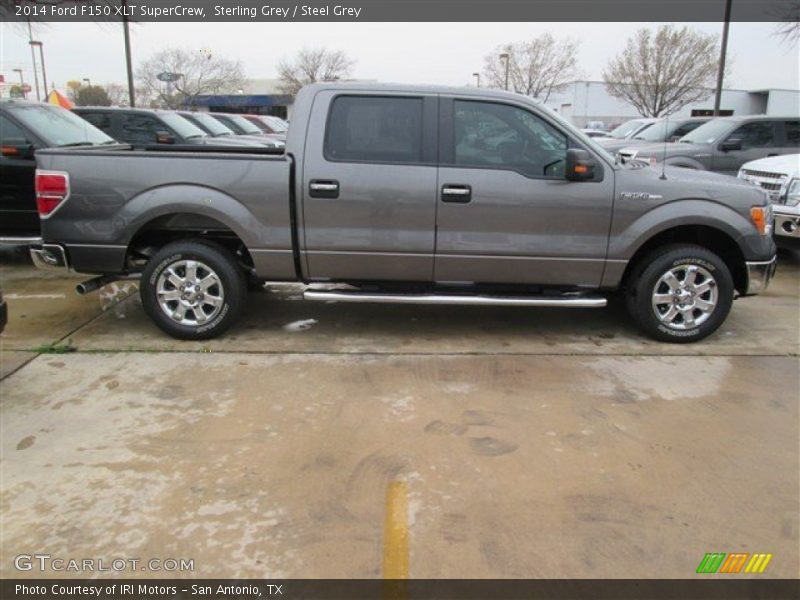 Sterling Grey / Steel Grey 2014 Ford F150 XLT SuperCrew