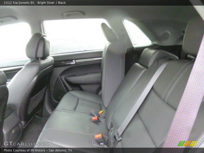 Bright Silver / Black 2012 Kia Sorento EX