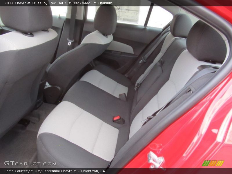 Red Hot / Jet Black/Medium Titanium 2014 Chevrolet Cruze LS