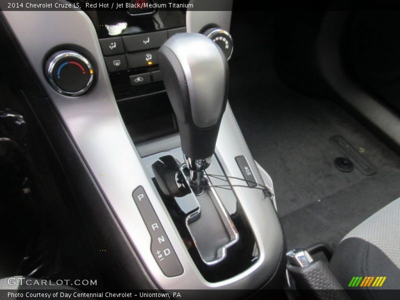 Red Hot / Jet Black/Medium Titanium 2014 Chevrolet Cruze LS