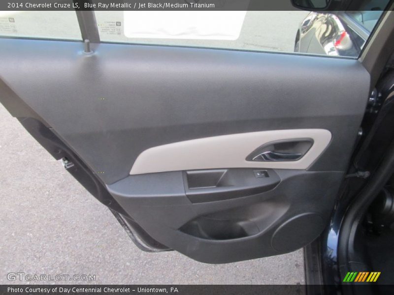 Blue Ray Metallic / Jet Black/Medium Titanium 2014 Chevrolet Cruze LS