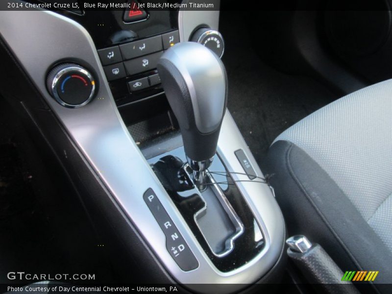 Blue Ray Metallic / Jet Black/Medium Titanium 2014 Chevrolet Cruze LS