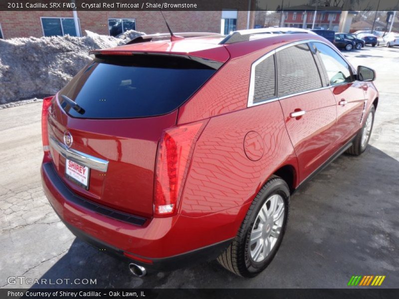 Crystal Red Tintcoat / Shale/Brownstone 2011 Cadillac SRX FWD