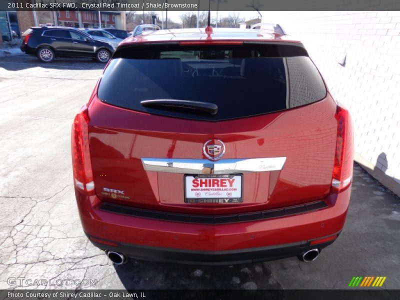 Crystal Red Tintcoat / Shale/Brownstone 2011 Cadillac SRX FWD