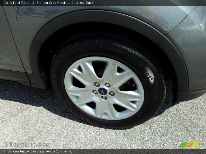 Sterling Gray Metallic / Charcoal Black 2013 Ford Escape S