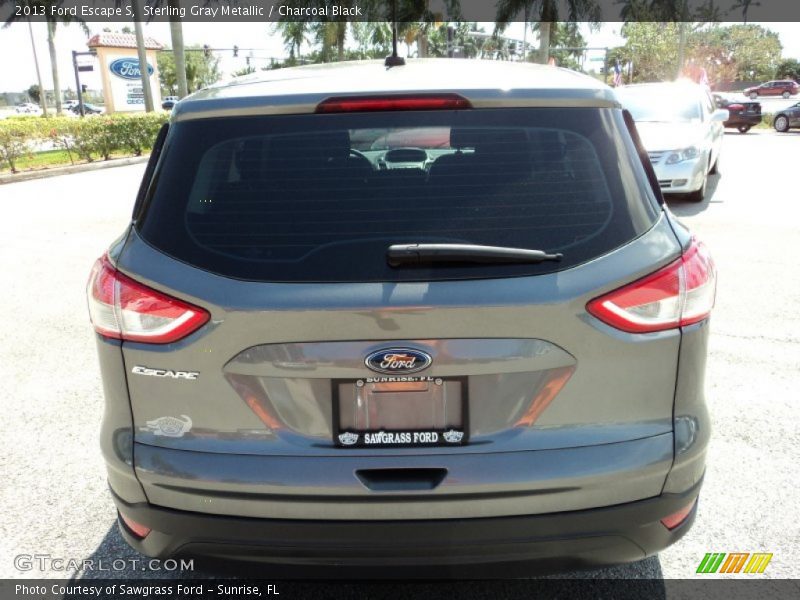 Sterling Gray Metallic / Charcoal Black 2013 Ford Escape S