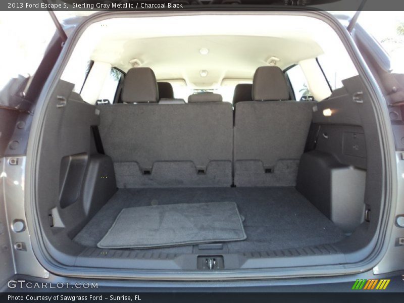 Sterling Gray Metallic / Charcoal Black 2013 Ford Escape S