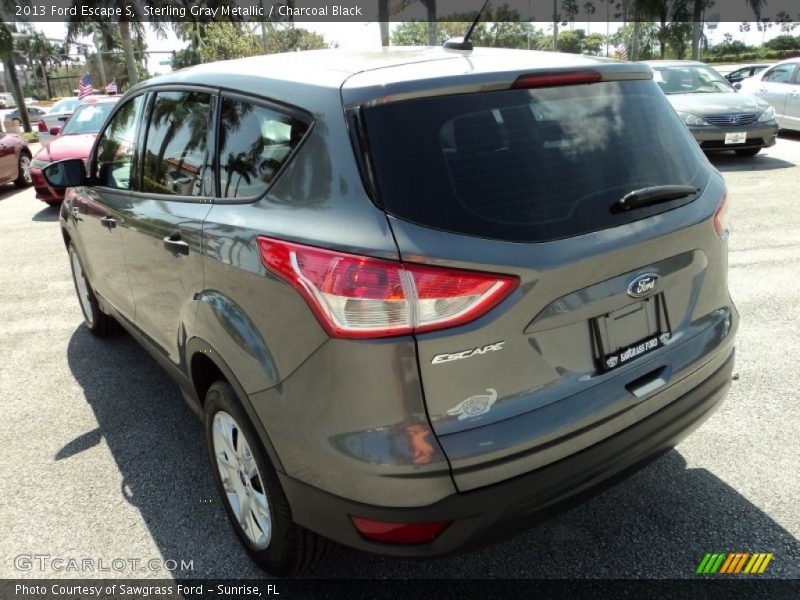Sterling Gray Metallic / Charcoal Black 2013 Ford Escape S