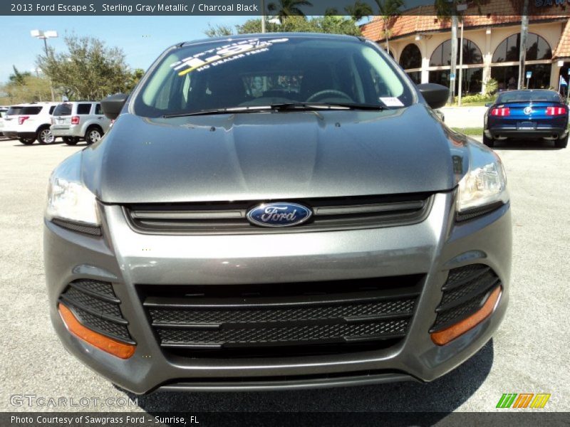 Sterling Gray Metallic / Charcoal Black 2013 Ford Escape S