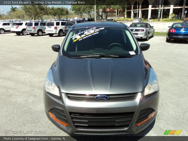 Sterling Gray Metallic / Charcoal Black 2013 Ford Escape S