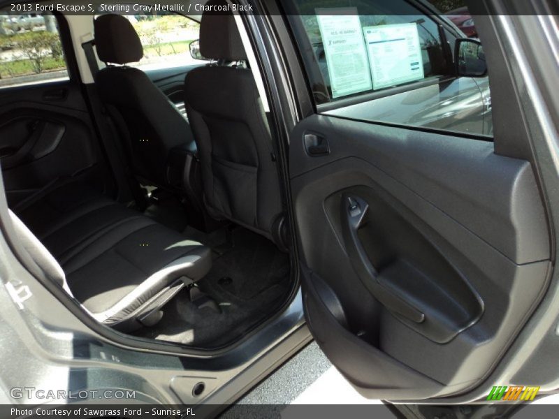 Sterling Gray Metallic / Charcoal Black 2013 Ford Escape S