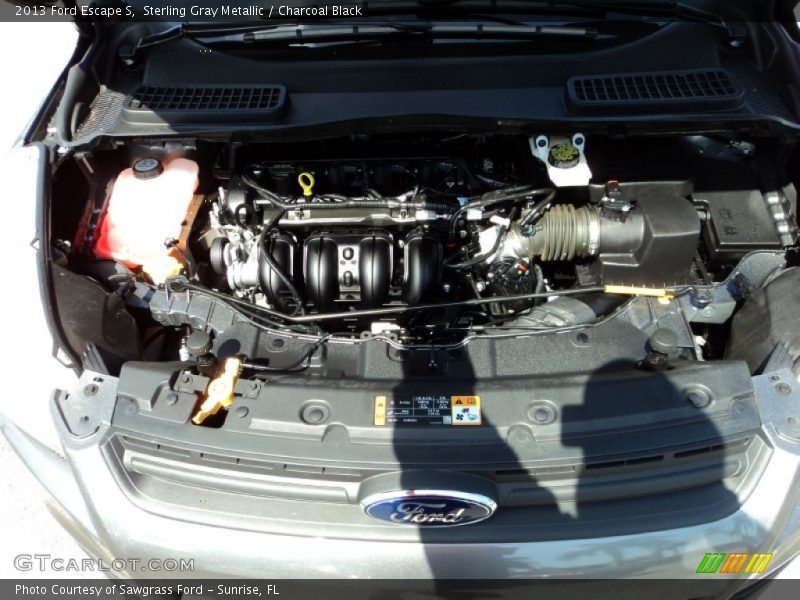 Sterling Gray Metallic / Charcoal Black 2013 Ford Escape S