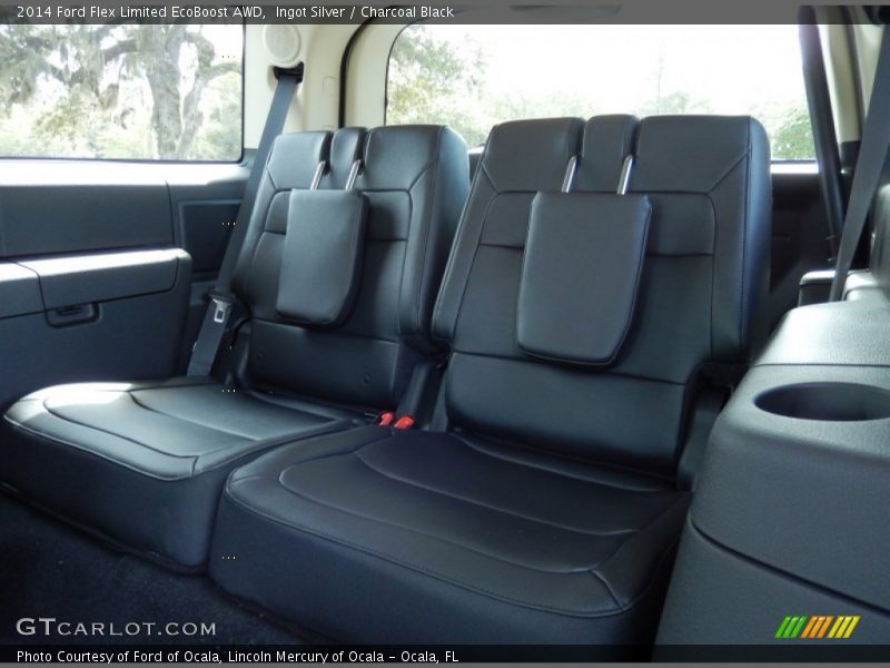 Ingot Silver / Charcoal Black 2014 Ford Flex Limited EcoBoost AWD