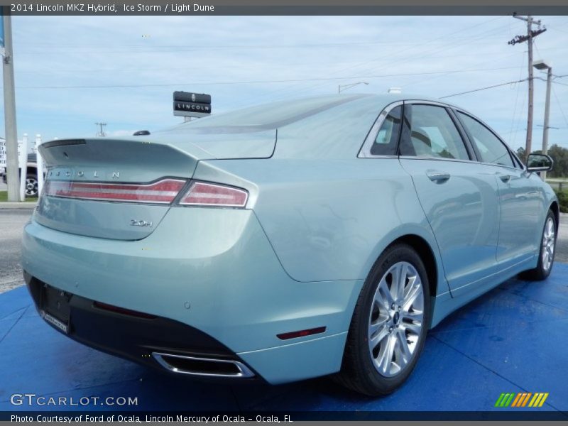 Ice Storm / Light Dune 2014 Lincoln MKZ Hybrid