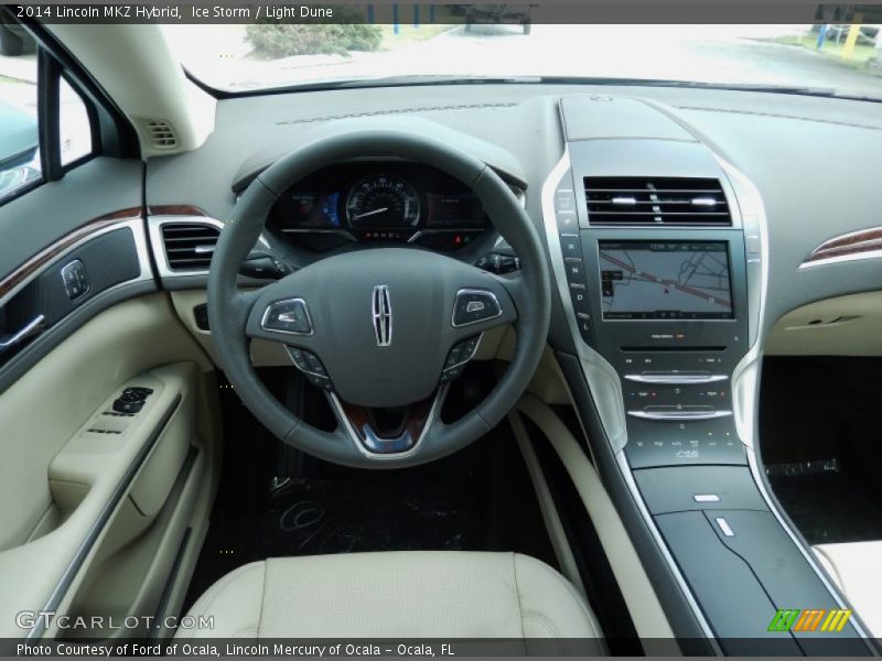 Ice Storm / Light Dune 2014 Lincoln MKZ Hybrid