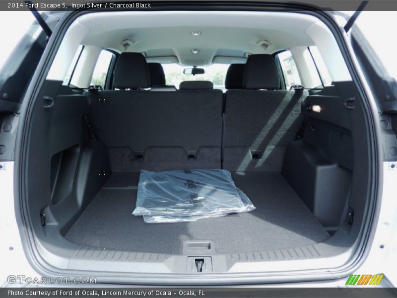 Ingot Silver / Charcoal Black 2014 Ford Escape S