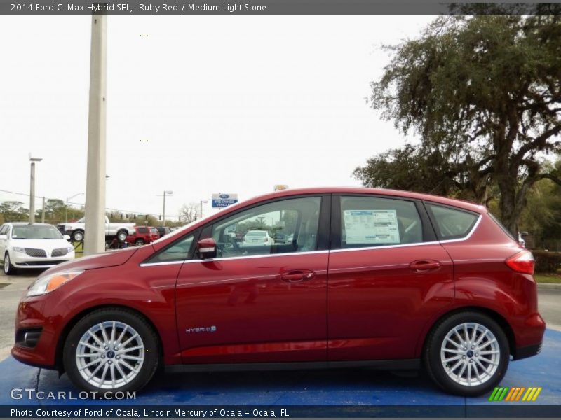  2014 C-Max Hybrid SEL Ruby Red