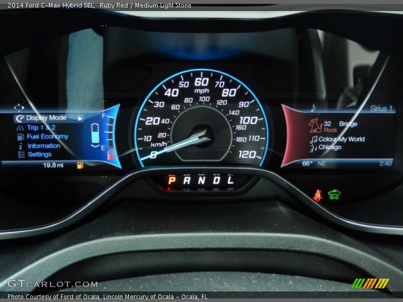  2014 C-Max Hybrid SEL Hybrid SEL Gauges