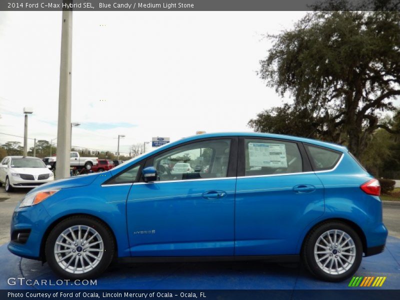  2014 C-Max Hybrid SEL Blue Candy