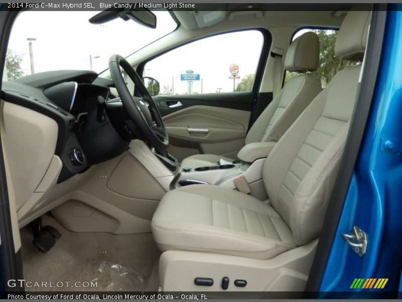  2014 C-Max Hybrid SEL Medium Light Stone Interior