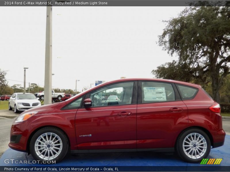  2014 C-Max Hybrid SE Ruby Red
