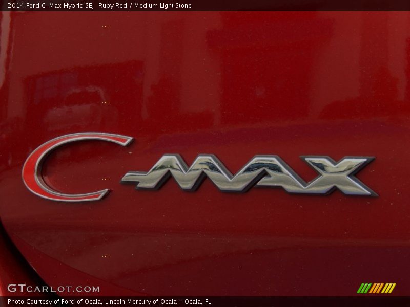 Ruby Red / Medium Light Stone 2014 Ford C-Max Hybrid SE