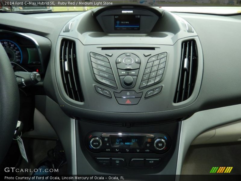 Ruby Red / Medium Light Stone 2014 Ford C-Max Hybrid SE