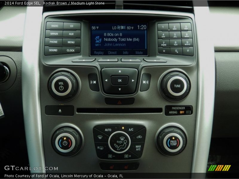 Kodiak Brown / Medium Light Stone 2014 Ford Edge SEL