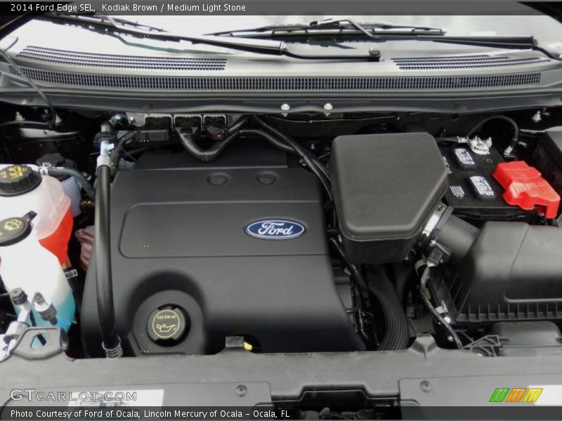 Kodiak Brown / Medium Light Stone 2014 Ford Edge SEL