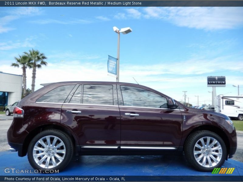  2011 MKX FWD Bordeaux Reserve Red Metallic