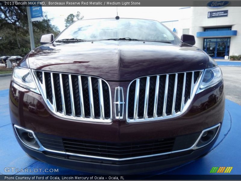 Bordeaux Reserve Red Metallic / Medium Light Stone 2011 Lincoln MKX FWD