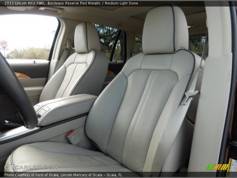 Front Seat of 2011 MKX FWD