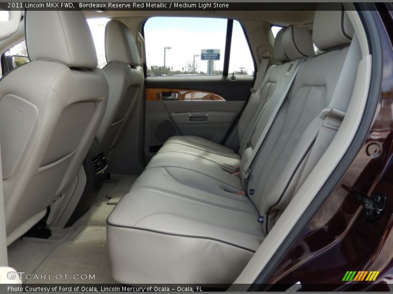 Rear Seat of 2011 MKX FWD