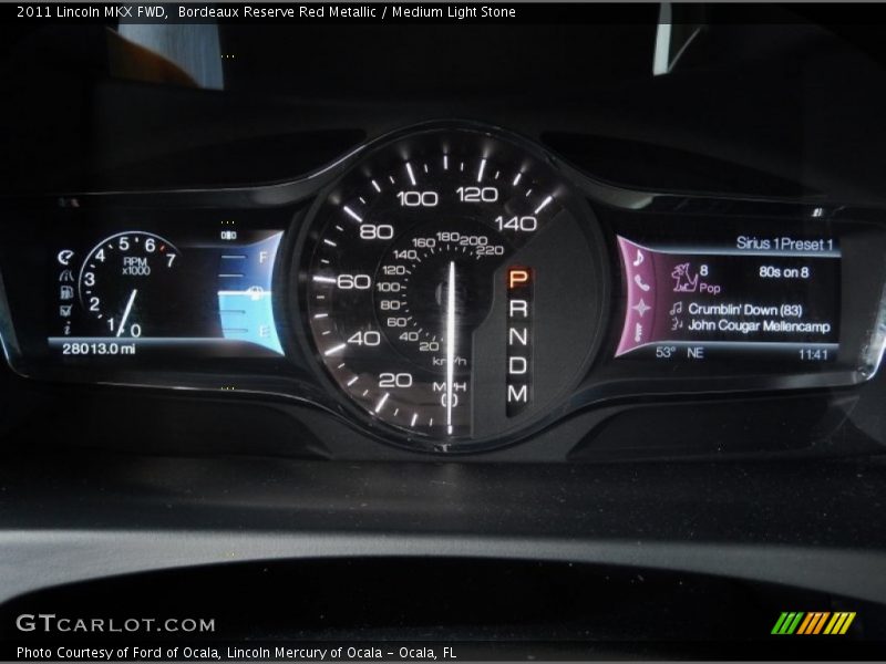  2011 MKX FWD FWD Gauges