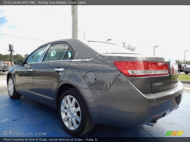 Sterling Grey Metallic / Light Camel 2011 Lincoln MKZ FWD