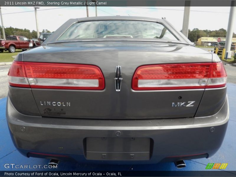 Sterling Grey Metallic / Light Camel 2011 Lincoln MKZ FWD