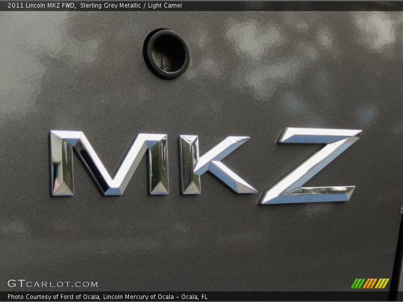 Sterling Grey Metallic / Light Camel 2011 Lincoln MKZ FWD