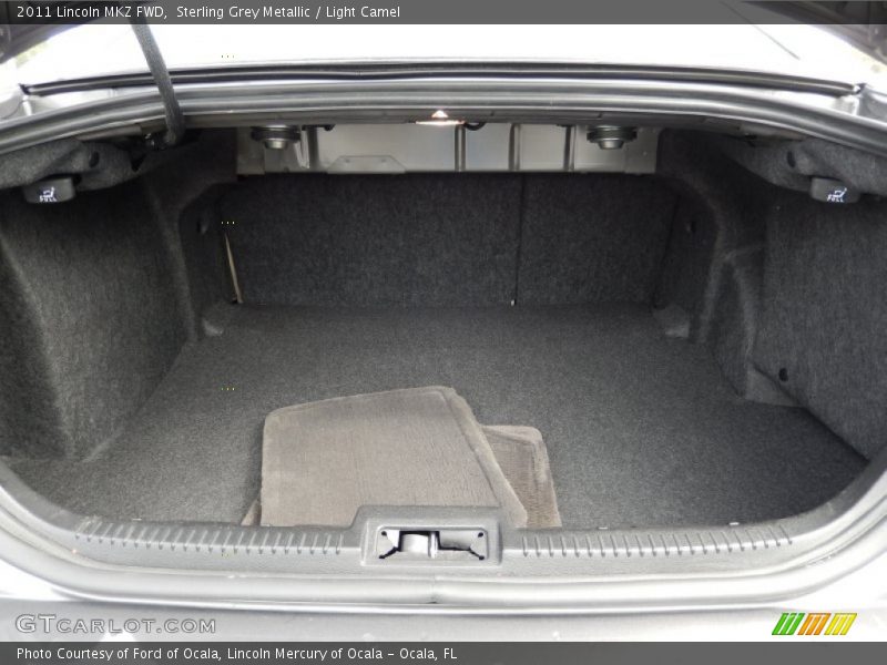 Sterling Grey Metallic / Light Camel 2011 Lincoln MKZ FWD