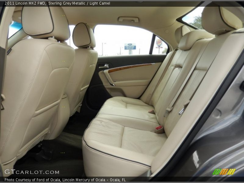 Sterling Grey Metallic / Light Camel 2011 Lincoln MKZ FWD