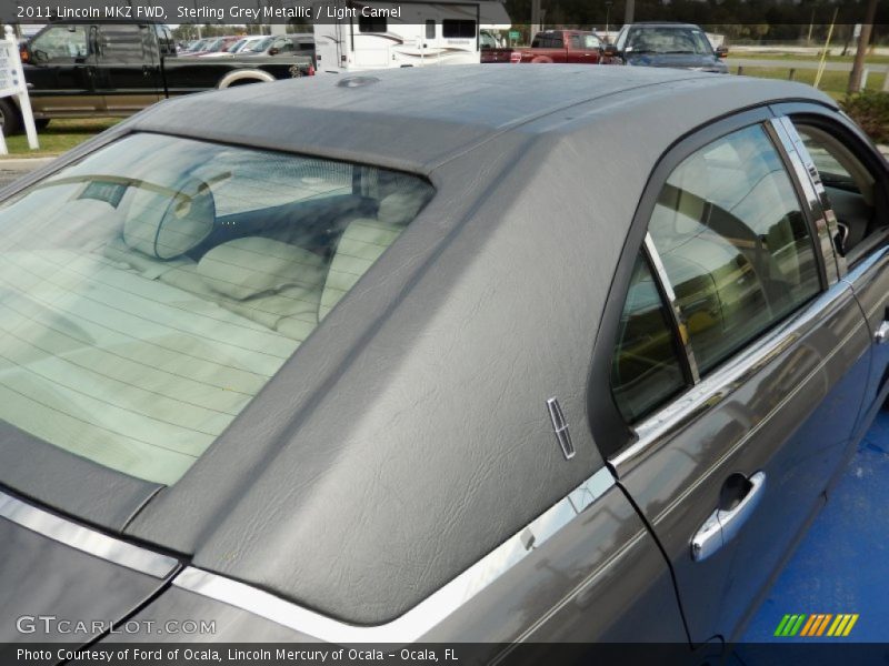 Sterling Grey Metallic / Light Camel 2011 Lincoln MKZ FWD