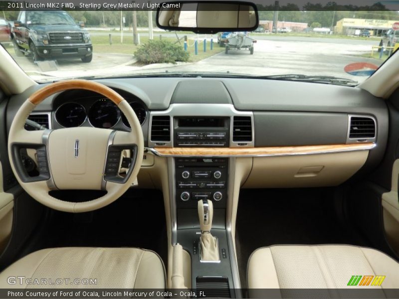 Sterling Grey Metallic / Light Camel 2011 Lincoln MKZ FWD