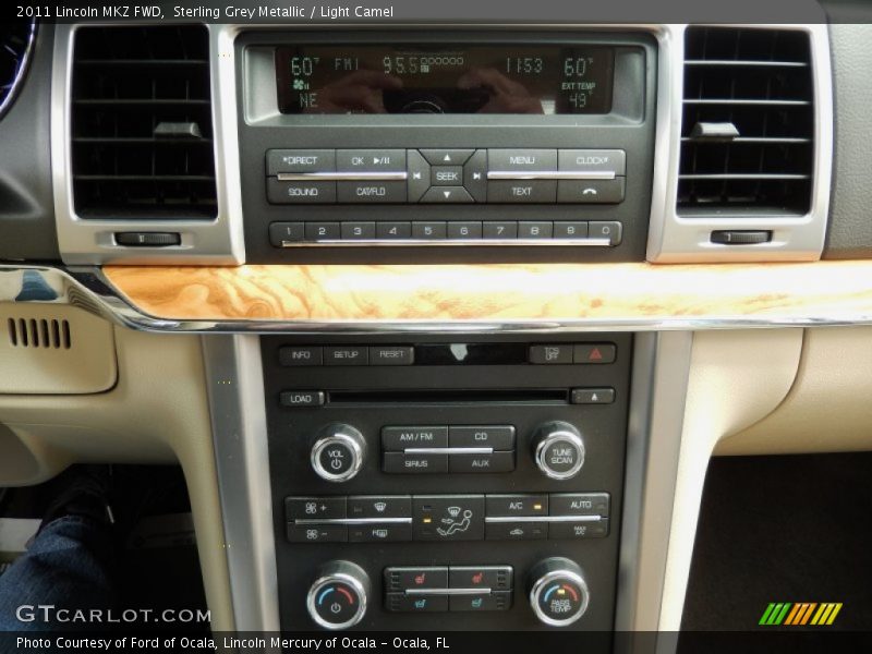 Sterling Grey Metallic / Light Camel 2011 Lincoln MKZ FWD