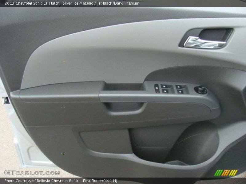 Silver Ice Metallic / Jet Black/Dark Titanium 2013 Chevrolet Sonic LT Hatch